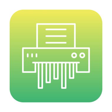 kağıt öğütücü makinenin vektör çizim