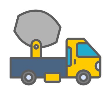 Somut Karıştırıcı Simgesi Tasarımı