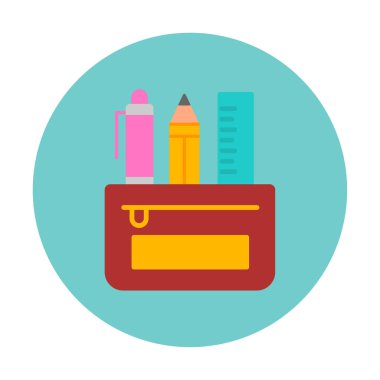 Kalem Durumu simgesi, vektör illüstrasyonu  