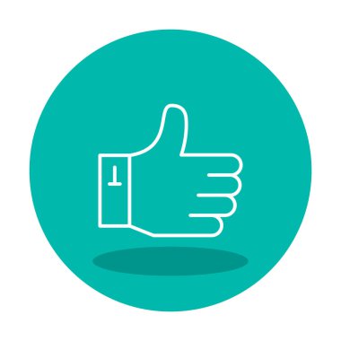 Gibi. Web simgesi basit illüstrasyon 