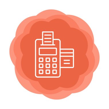 Vektör olarak EDC simgesi. logotype