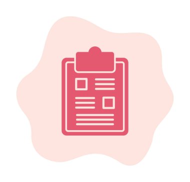 Pano simgesi, vektör illüstrasyonu basit tasarım