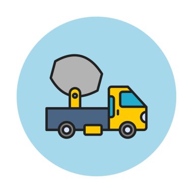 Somut Karıştırıcı Simgesi Tasarımı