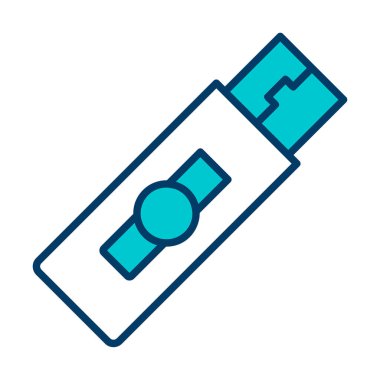 Web için usb flash simgesi.