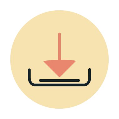  Simge indir, vektör illüstrasyonu basit tasarım