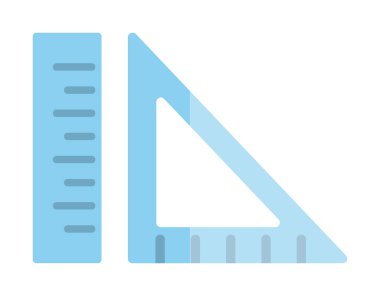 ölçekli düz simge, vektör illüstrasyonu 