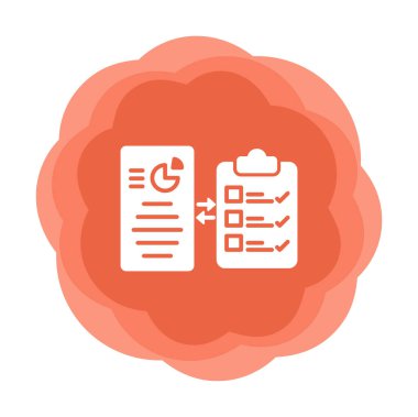 Çalışma Akımı web simgesi, vektör illüstrasyonu 