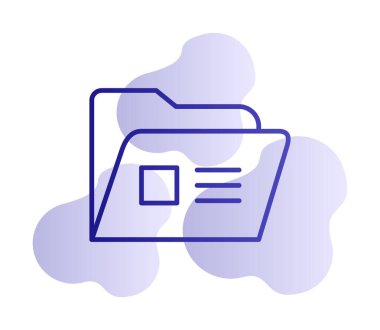 dizin vektör simgesi, web illüstrasyonu