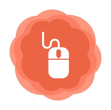 Fare simgesi, web basit illüstrasyonu