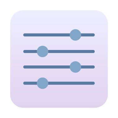 Ayar web simge vektör çizim