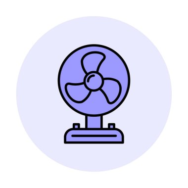 Fan vektör simgesinin gösterimi