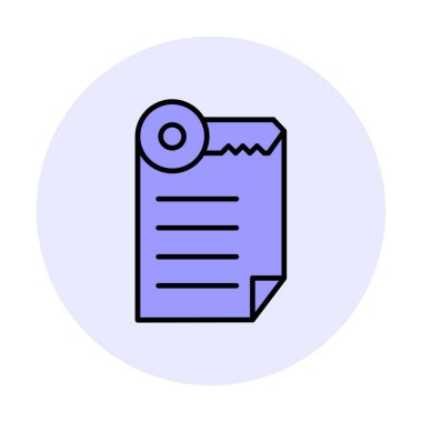 Notes web icon, vector illustration