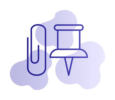 Kağıt atacı web simgesi, vektör çizim 