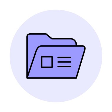 dizin vektör simgesi, web illüstrasyonu