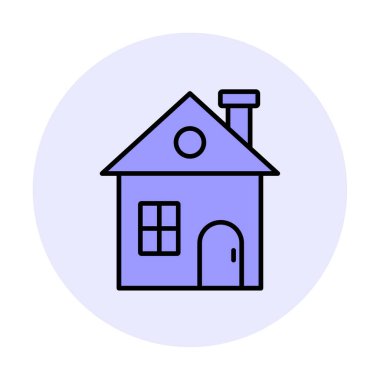 ev web simge vektör çizim