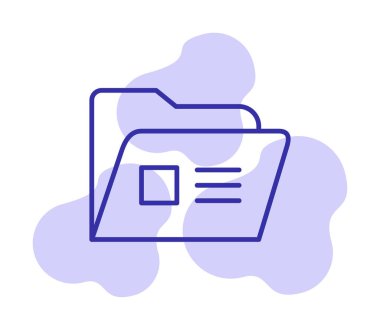 dizin vektör simgesi, web illüstrasyonu