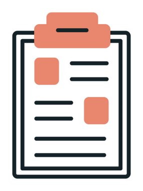 Pano simgesi, vektör illüstrasyonu basit tasarım