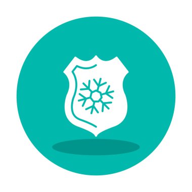 Frost simge vektör çizim