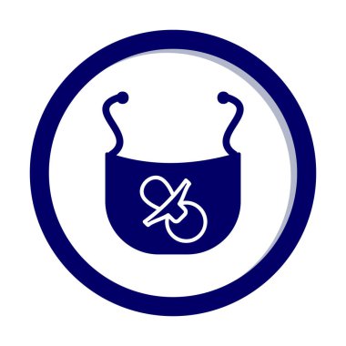 Bib simge vektör çizim