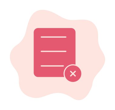 dosya simgesi, vektör illüstrasyonu basit tasarım