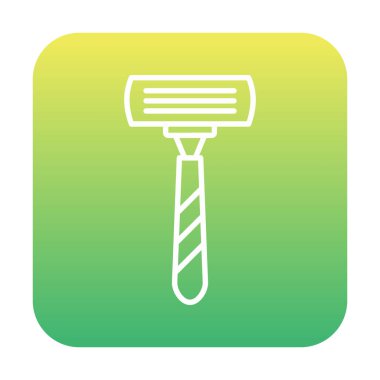 Jilet. Web simgesi basit illüstrasyon