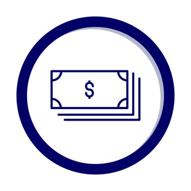 para simgesi, vektör illüstrasyonu basit tasarım