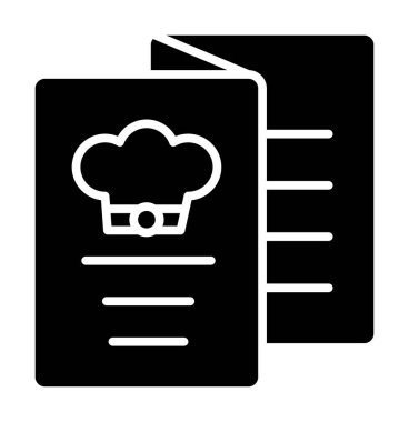 Menü web simgesi, vektör çizim