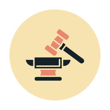 örs simgesi, vektör illüstrasyonu basit tasarım