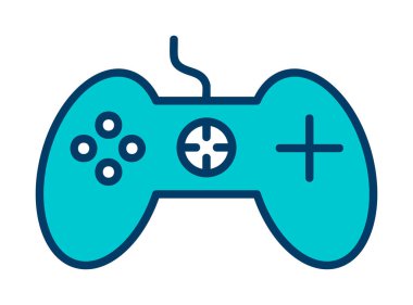 joystick modern simge vektör çizimi