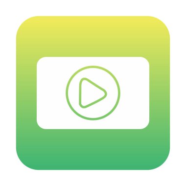 Oynatma düğmesi vektör çizimi