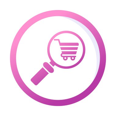 Büyütücü Cam Hat Simgesi