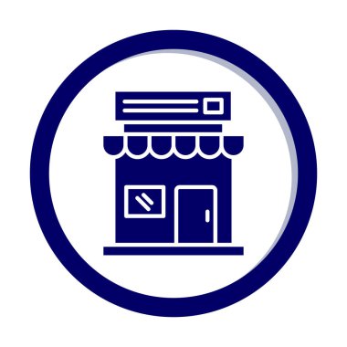 Basit simge vektör illüstrasyonunu sakla