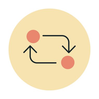 Web simgesi, vektör illüstrasyonunu değiştir