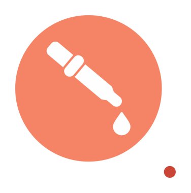 İlaç indirme çizgisi simgesi tasarım vektörü şablonu