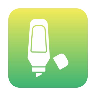 Vurgulama simgesi web basit illüstrasyon