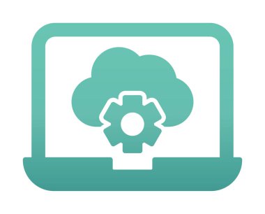 Bulut hesaplama. Bulut deposu. İnternet teknolojisi. Çevrimiçi servis. Data, bilgi güvenliği. Taslak vektör simgeleri kümesi. Veri Eşzamanlaması, Aktarım, Erişim ve diğer şeyleri içerir.