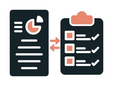 Çalışma Akımı web simgesi, vektör illüstrasyonu 
