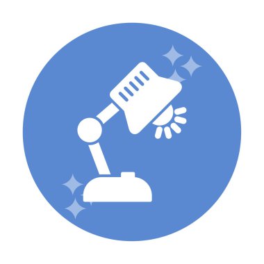 tablo lambası vektör illüstrasyonu