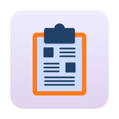 Pano simgesi, vektör illüstrasyonu basit tasarım