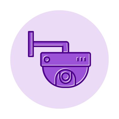 Gözetleme. Web simgesi basit illüstrasyon