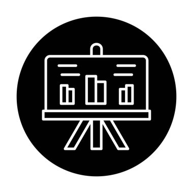 İnşaat planı simgesinin vektör illüstrasyonu               