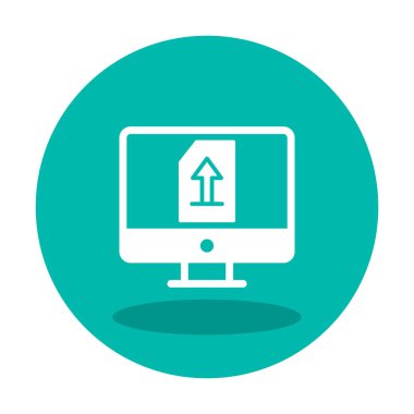 Simgeyi trendy düz tarzda yükle