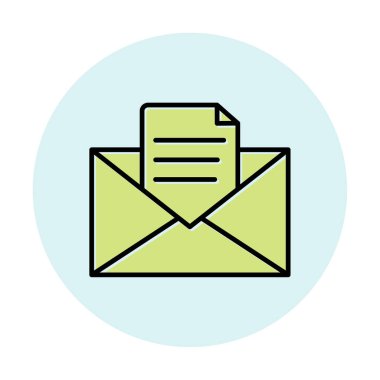 Harf simgesi vektör illüstrasyonu