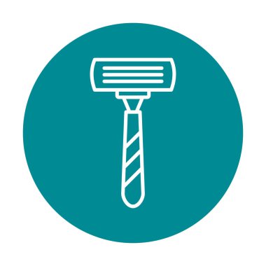 Jilet. Web simgesi basit illüstrasyon