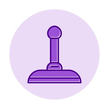 Lastik Damga Web simgesi vektör illüstrasyonu