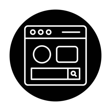 Basit sayfa satırını, ana vektör ögelerini ara