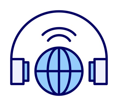 genel destek simgesi vektör illüstrasyonu