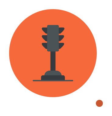 Trafik ışığı web simgesi illüstrasyonu