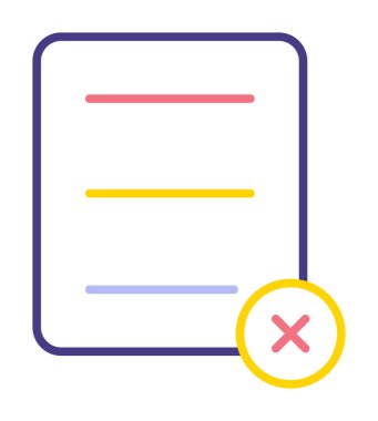 dosya simgesi, vektör illüstrasyonu basit tasarım