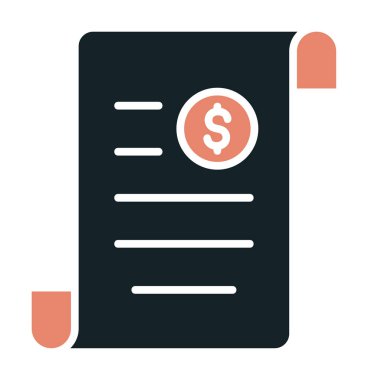 Bill simgesi, vektör çizimi 